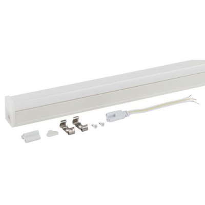 Светильник светодиодный LLED-04-0-40K-108 8Вт 4000К L562мм линейный с сетевым шнуром комплект Эра Б0070076