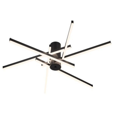 Светильник светодиодный Violet 6180-201 LED 90Вт 3000-6000К потолочн. черн. с пультом Rivoli Б0068479