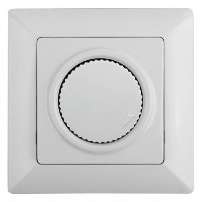 Светорегулятор поворотный СП Solo 4-401-01 600Вт 230В IP20 бел. Intro Б0053959