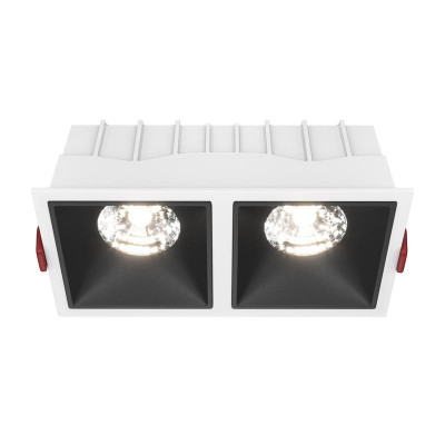 Светильник Alfa LED 2х15Вт 4000К 36град. Dim Triac встраив. Maytoni DL043-02-15W4K-D-SQ-WB
