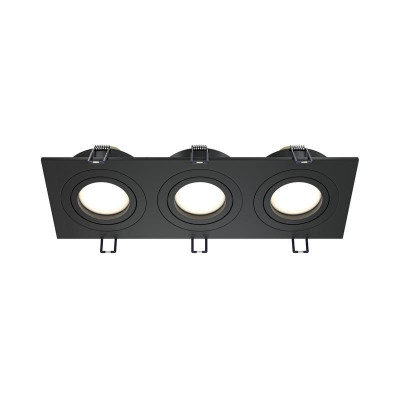 Светильник Atom 3х10Вт GU10 встраив. Maytoni DL024-2-03B