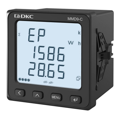 Устройство многофункциональное измерительное MMD9-C RS-485 и Ethernet LCD дисплей DKC MMD9-C-RSEDR