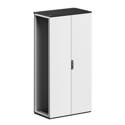 Корпус напольный CQE N 1400х1200х400мм с двустворчат. дверью и с задн. панелью собран. RAM block DKC R5CQEN14124A