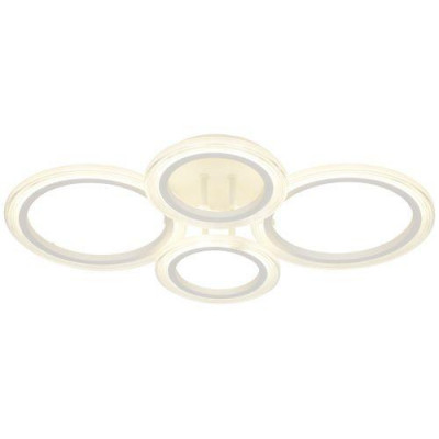 Светильник светодиодный Ring CLL-1-59-RC WH 59Вт 3000К-6000К 600х400х110 с пультом ДУ бел. Эра Б0069748