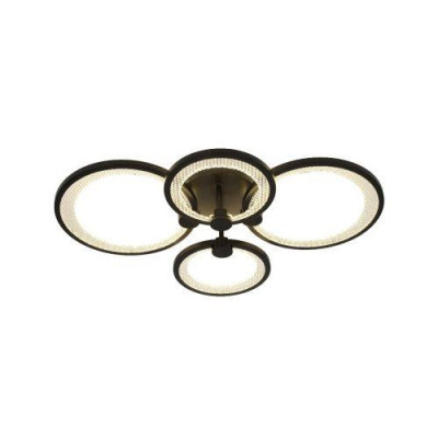 Светильник светодиодный Odry CLL-1-78-RC BK 78Вт 3000К-6000К 605х435х135 с пультом ДУ черн. Эра Б0069751