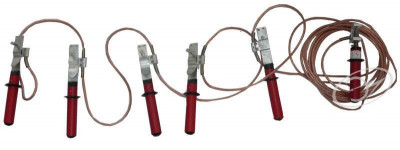 Заземление переносное для воздушных линий ЗПЛ-1Н сечение 35мм с протоколом испытаний ЭЛЕКТРО ТРЕЙД ZAP121-35-P