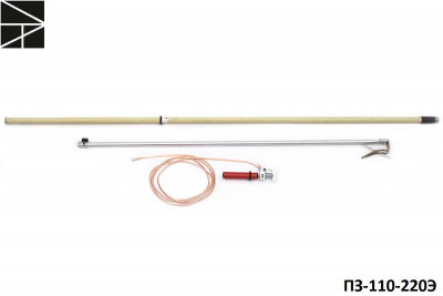 Заземление переносное для воздушных линий ПЗ-110-220Э сечение 35мм с протоколом испытаний ЭЛЕКТРО ТРЕЙД ET-Z191-35-P