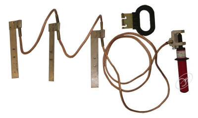 Заземление переносное для распределительных устройств ПЗРУ-2Н сечение 50мм с протоколом испытаний ЭЛЕКТРО ТРЕЙД ZAP114-50-P