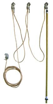 Заземление переносное для распределительных устройств ЗПП-220М сечение 70мм с протоколом испытаний ЭЛЕКТРО ТРЕЙД ELP-ZAP245-70-P