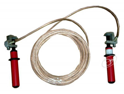 Заземление переносное для распределительных устройств ЗПМ-1Н 25мм L8 с протоколом испытаний ЭЛЕКТРО ТРЕЙД ZAP228-8-P