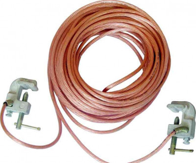 Заземление переносное для распределительных устройств ЗПМ-1М 16мм L20 с протоколом испытаний ЭЛЕКТРО ТРЕЙД ELP-ZAP231-20-P