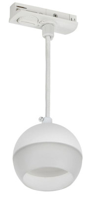 Светильник 4119 декоративный трековый подвесной GX53 бел. IEK LT-UCB0-4119-GX53-1-K01