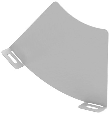 Перегородка разделительная 100мм поворота вертикал. внутр. 45град. RAL 9016 IEK CRP50-0-45-100-9016