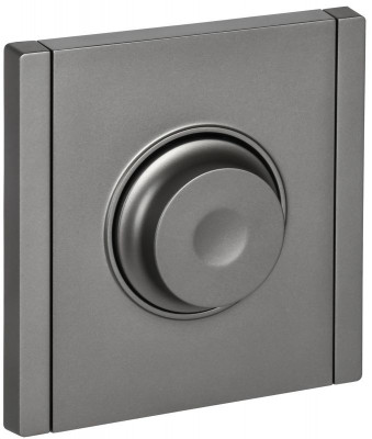 Светорегулятор поворотно-нажимной СП FORTE&PIANO FP554 600Вт сталь IEK FP-D20-0600-K46