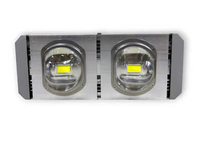 Светильник светодиодный COB 80Вт 5000К IP67 11200лм 85-265В 375х155х70мм уличный с регулир. драйвером KRASO FZ-KL(с)-80