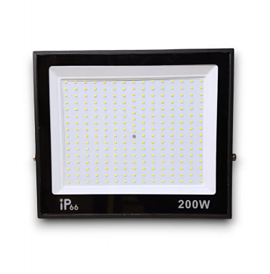Прожектор светодиодный СДО 200Вт 6500К IP65 20000лм 185-265В 370х280х35мм черн. KRASO PZ-200c
