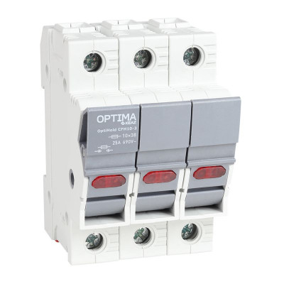Предохранитель-разъединитель модульный OptiHold CFH10-25-3 КЭАЗ 385306