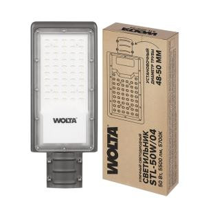 Светильник светодиодный STL-50W/04 50Вт 5700К IP65 5500лм 355х145х57мм уличный консольный WOLTA Pro