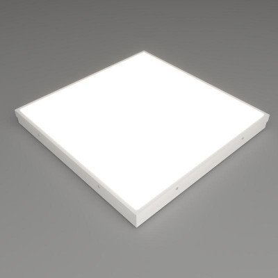 Светильник светодиодный RVE-PLANK-595-TG-IP54-БАП 38Вт 4000К IP54 4200лм 595х595х48мм CRI90 квадрат Армстронг закален. стекло бел. RVElektro RVE00021811