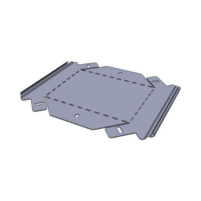 Угол для лотка вертикал. внешн. 45град. 50х50 плоский EKF vo455050-FL