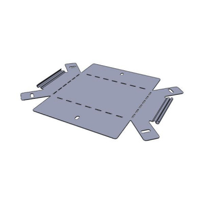 Угол для лотка вертикал. внутр. 45град. 50х50 плоский EKF vi455050-FL