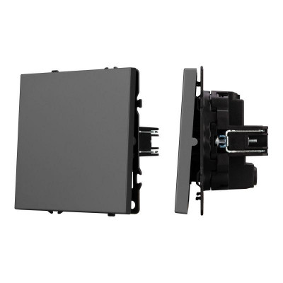 Выключатель перекрестный 1-кл. SWT-NOBE-MKX1-SFPL-GR 10А 230В механизм Arlight 054251