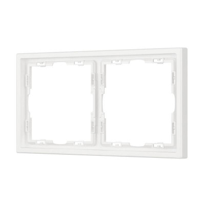 Рамка 2-м FRM-NOBE-SFPL-2-WH пластик. бел. Arlight 054215