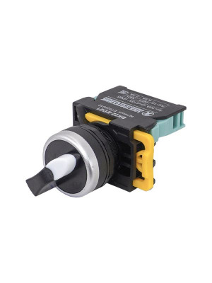 Переключатель ВК22-ED21 IP65 1НО на 2 положения с фиксацией I-O стандартная рукоятка d22мм Электротехник ET020012