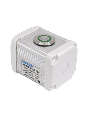 Пост управления BXM47-A1/22-65У1 1 цилиндрическая кнопка 1C1NO1NC зел. Электротехник ET020096