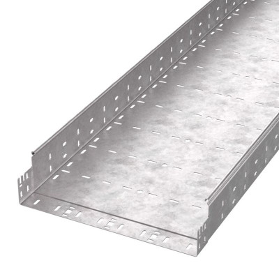 Лоток перфорированный 400х100 L3000 1мм Профи HDZ Промрукав PR16.13250