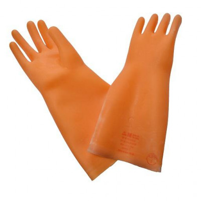 Перчатки диэлектрические бесшовные класс 1 размер 3 латекс. ЭЛЕКТРО ТРЕЙД DIZ225-3