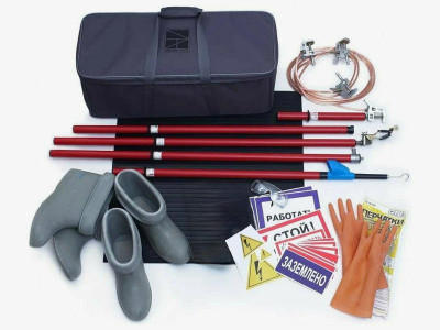 Комплект средств защиты свыше 1000В КСЗ-2Э с протоколами испытаний ЭЛЕКТРО ТРЕЙД ET-KSZ-2E-PECO-P