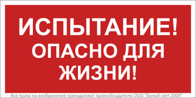Знак безопасности BL-2915B.T13 