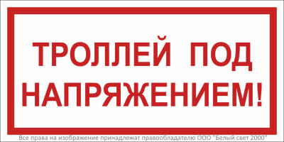 Знак безопасности BL-3015.T18 