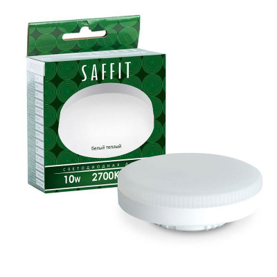 Лампа светодиодная SB10 10Вт 2700К GX53 230В SAFFIT 55227