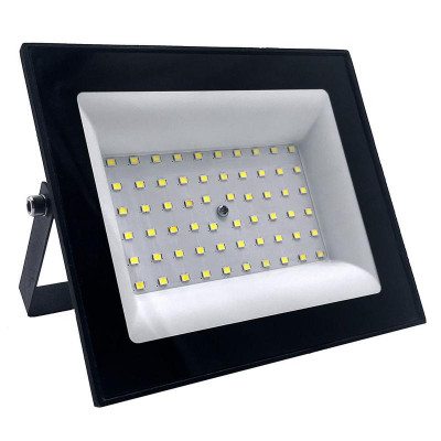 Прожектор светодиодный SFL51-100 ПРОМО 100Вт 6500К IP65 AC220-240В/50Гц 2835SMD в компактном корпусе черн. SAFFIT 51195