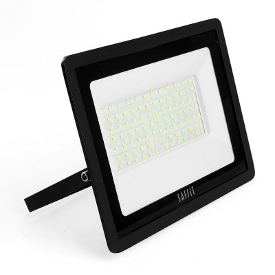 Прожектор светодиодный SFL90-100 100Вт 4000К IP65 AC230В/50Гц 2835SMD в компактном корпусе черн. SAFFIT 55230