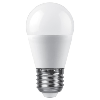 Лампа светодиодная LB-990 15Вт G45 шар 4000К E27 230В FERON 52077