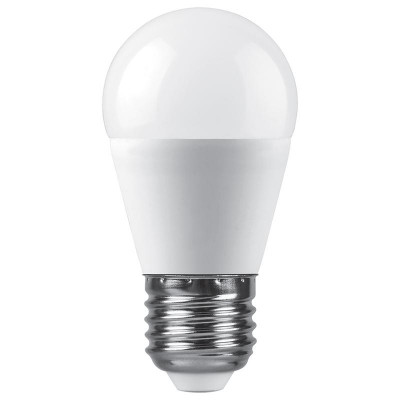 Лампа светодиодная LB-990 15Вт G45 шар 6400К E27 230В FERON 52078