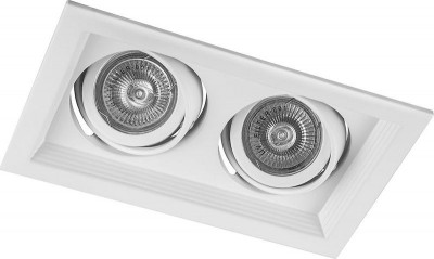 Светильник DLT202 G5.3 MR16 потолочн. встраив. бел. FERON 29771