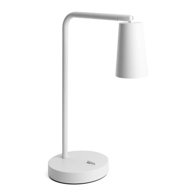 Светильник настольный DE185 max 35Вт 230В под лампу GU10 бел. FERON 48425