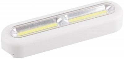 Светильник-кнопка светодиодный FN1210 178х42х25мм 1LED 3хAAA (в комплект не входят) бел. FERON 23381