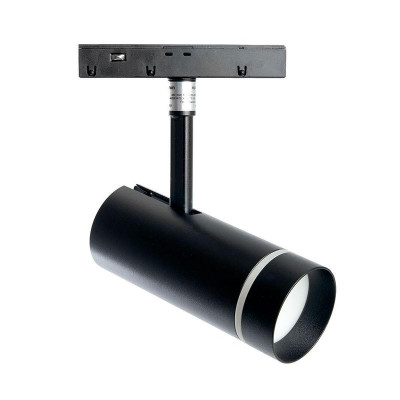 Светильник светодиодный трековый MGN304 Luna 10Вт 4000К 800лм 90град. низковольтный черн. FERON 41951
