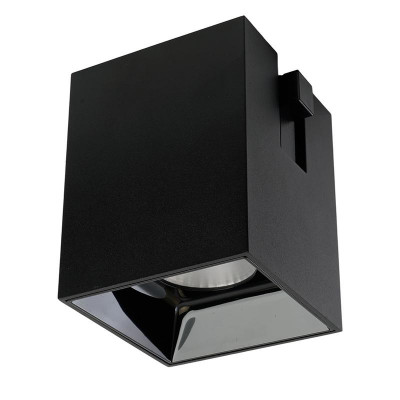 Светильник светодиодный трековый MGN309 12Вт 4000К 1080лм 35град. низковольтный черн. FERON 51591