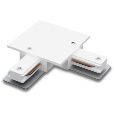 Коннектор угловой LD1005 для встраив. шинопровода бел. FERON 10359