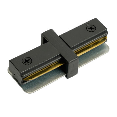 Коннектор прямой LD1020 для шинопровода CAB1007 черн. FERON 51898