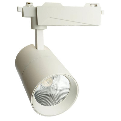 Светильник светодиодный трековый AL103 30Вт 4000К 2700лм 35град. на шинопровод со встроен. драйвером с индексом цветопередачи >90Ra TrueColor бел. FERON 48941