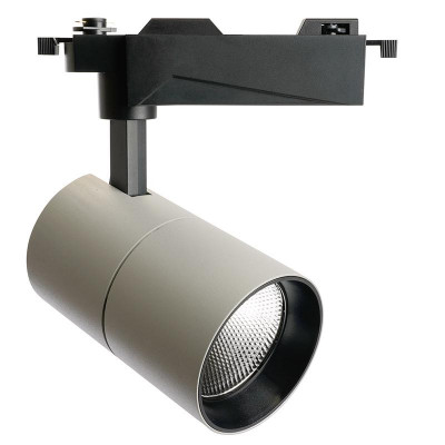 Светильник светодиодный трековый AL103 MarketBright 30Вт 6400К 2700лм 35град. на шинопровод со встроен. драйвером сер. FERON 51852