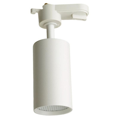 Светильник светодиодный трековый AL128 10Вт 4000К 800лм 35град. на шинопровод со встроен. драйвером с антибликовой решеткой бел. FERON 48916