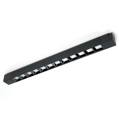 Светильник светодиодный трековый AL130 LensLine 30Вт 4000К 2700лм 60град. на шинопровод черн. FERON 48374